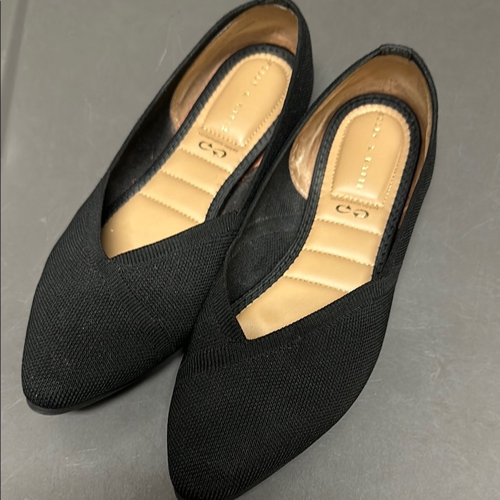 Black flats